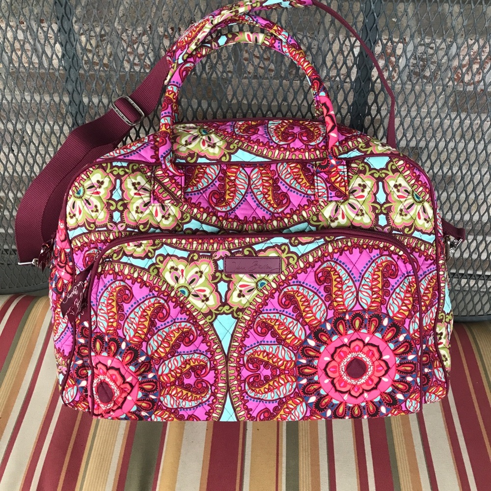 Vera Bradley Large Pink Travel Bag